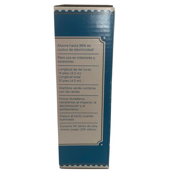 Holiday Time 25-Count Super Bright LED Cool White C7 Lights 15 ft - Lot of 2 - Picture 3 of 6